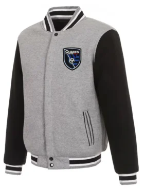 San Jose Earthquakes Wool Varsity Jacket