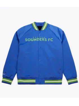 Seattle Sounders FC Blue Bomber Jacket