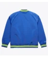 Seattle Sounders FC Blue Bomber Jacket Back
