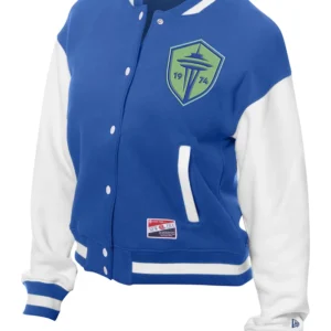 Seattle Sounders FC Blue Wool Varsity Jacket