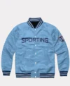 Sporting KC Bomber Full Snap Jacket