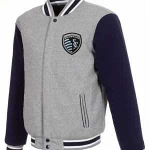 Sporting Kansas City Grey Wool Jacket