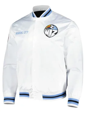 Sporting Kansas City White Bomber Jacket