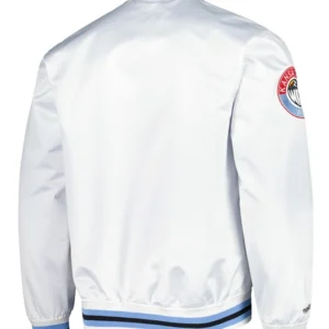 Sporting Kansas City White Bomber Jacket Back