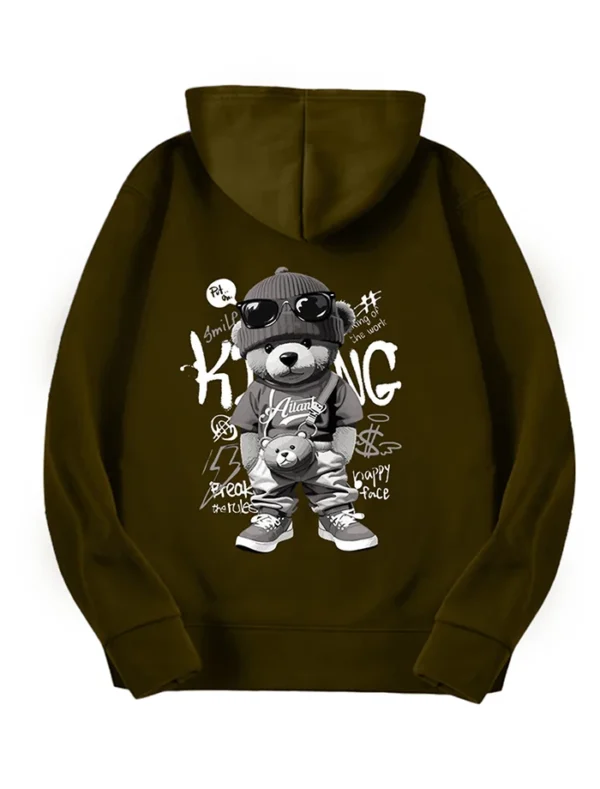 Stegaro Bear With Attitude Hoodie