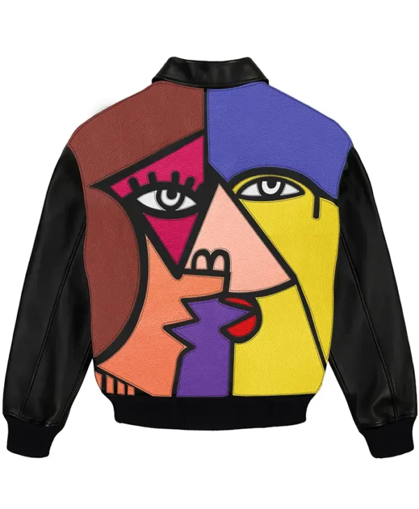 Stegaro Cubism Bomber Jacket Back