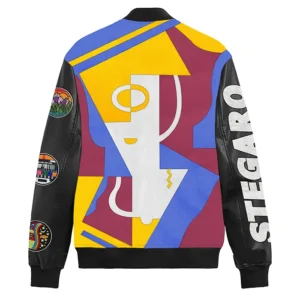 Stegaro Fernand Leger Leather Jacket Back