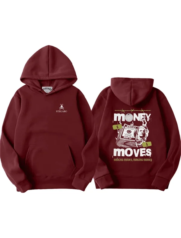 Stegaro Money Moves Hoodie For Sale