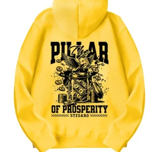 Stegaro Money Yellow Hoodie