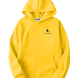 Stegaro Money Yellow Hoodie Front