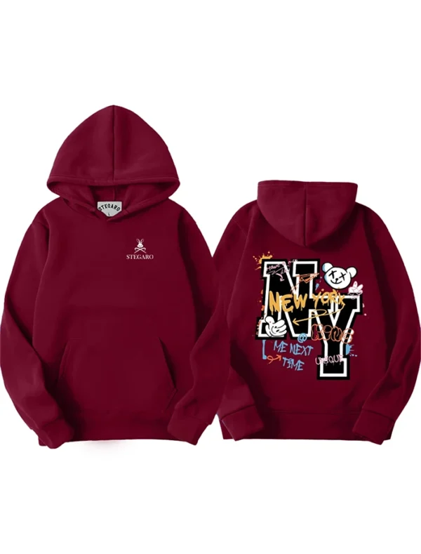 Stegaro New York Hoodie Front