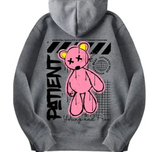 Stegaro Patient Bear Hoodie