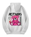 Stegaro Pink Bear Hoodie