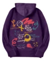 Stegaro Power Quotes Purple Hoodie