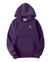 Stegaro Power Quotes Purple Hoodie Front