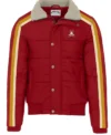Stegaro Puffer Bomber Jacket Red