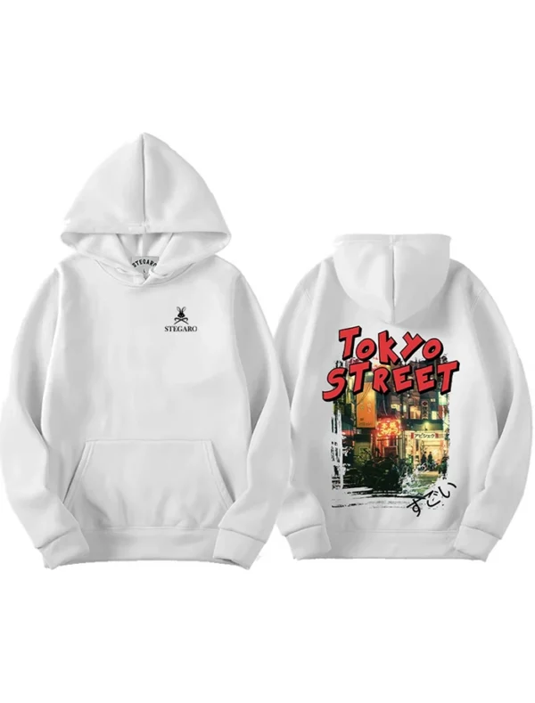 Stegaro Tokyo Street Hoodie Front