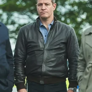 The Bay S05 Andrew Dowbiggin Leather Jacket Side