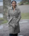 The Bay S05 Marsha Thomason Grey Coat Back