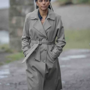 The Bay S05 Marsha Thomason Grey Coat Back