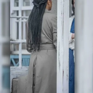 The Bay S05 Marsha Thomason Grey Coat