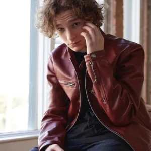 The Black Phone 2 2025 Mason Thames Red Leather Jacket