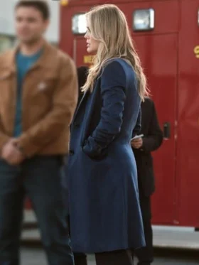 The Hunting Party S01 Rebecca Henderson Blue Coat