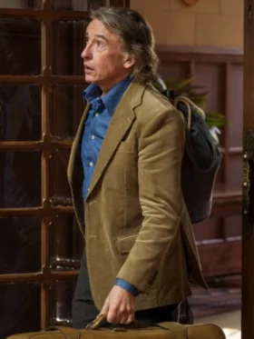 The Penguin Lessons 2025 Steve Coogan Brown Blazer