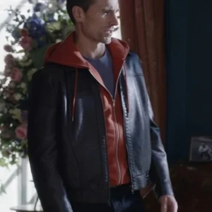 The Reluctant Royal 2025 Andrew W. Walker Leather Jacket Back