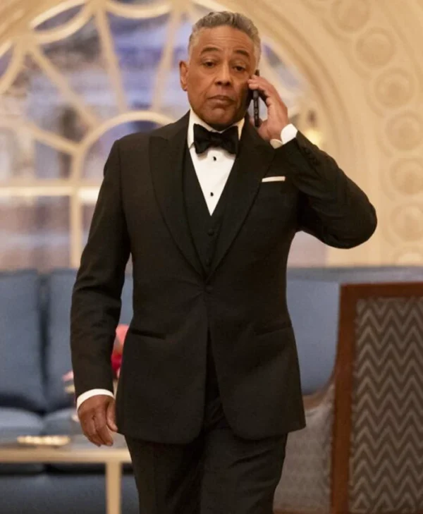 The Residence S01 Giancarlo Esposito Black Blazer