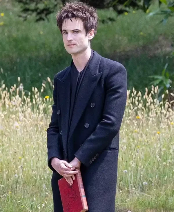 The Sandman S02 Tom Sturridge Black Wool Coat