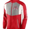 Toronto FC Red Zipper Bomber Jacket