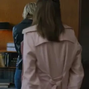 Toxic Town S01 Aimee Lou Wood Pink Coat