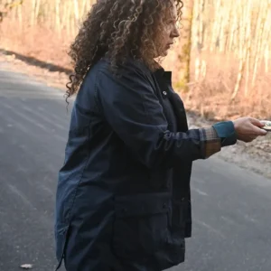 Tracker S02 Diana Maria Riva Blue Jacket Front