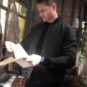 Tracker S02 Justin Hartley Green Jacket Front