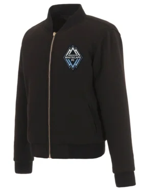 Vancouver Whitecaps FC Black Bomber jacket