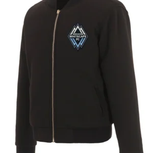 Vancouver Whitecaps FC Black Bomber jacket