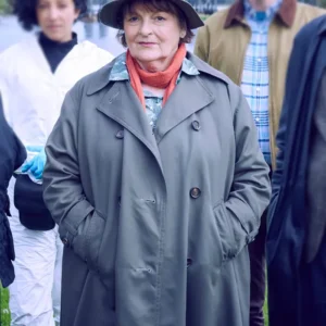 Vera S14 Brenda Blethyn Trench Coat Side