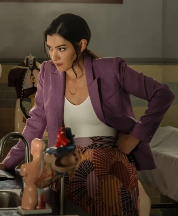 Watson S01 Inga Schlingmann Purple Blazer