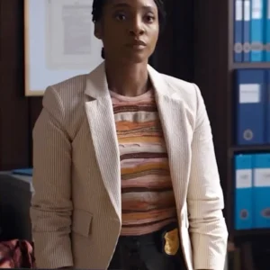 Will Trent S03 Faith Mitchell White Blazer