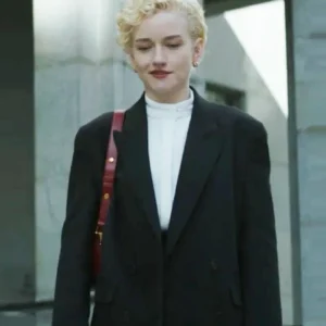 Wolf Man 2025 Julia Garner Black Blazer Front