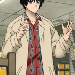 Yoichi Nagumo Sakamoto Days Beige Wool Coat