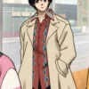 Yoichi Nagumo Sakamoto Days Beige Wool Coat For Sale