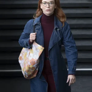 9-1-1 S08 Bridget Regan Blue Denim Coat