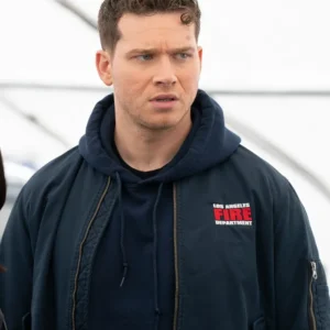 9-1-1 S08 Evan Buckley Bomber Jacket