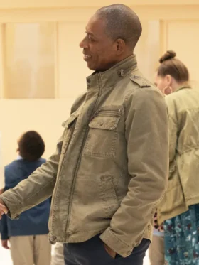 Abbott Elementary S04 Orlando Jones Cotton Jacket Back