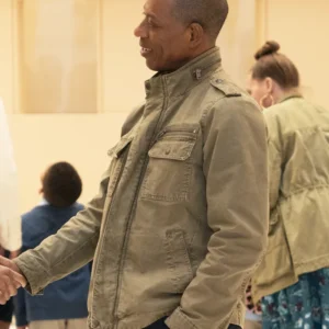 Abbott Elementary S04 Orlando Jones Cotton Jacket Back