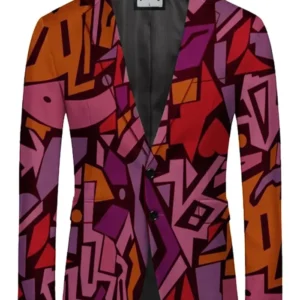 Abstract Edge Stegaro Blazer