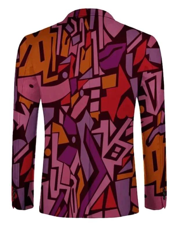 Abstract Edge Stegaro Blazer Back