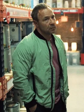 Adolescence S01 Stephen Graham Bomber Jacket Side